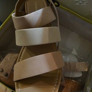 Cityclassified Two-Tone Sandals